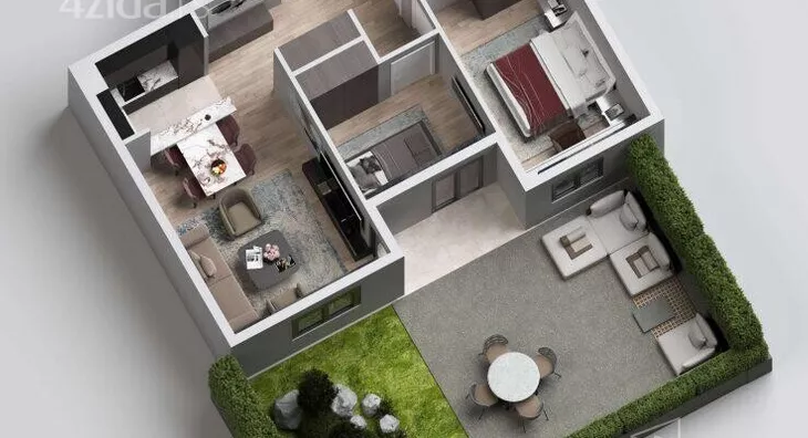 Trosoban stan | 4zida