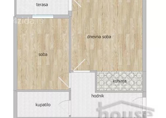 Dvosoban stan | 4zida