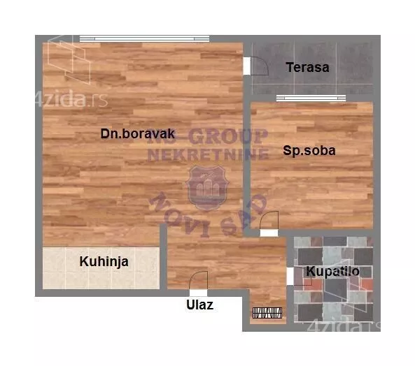 Dvosoban stan | 4zida