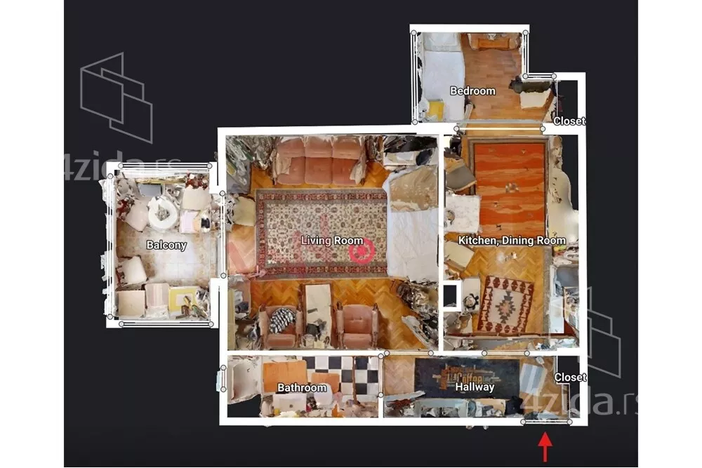 Dvosoban stan | 4zida