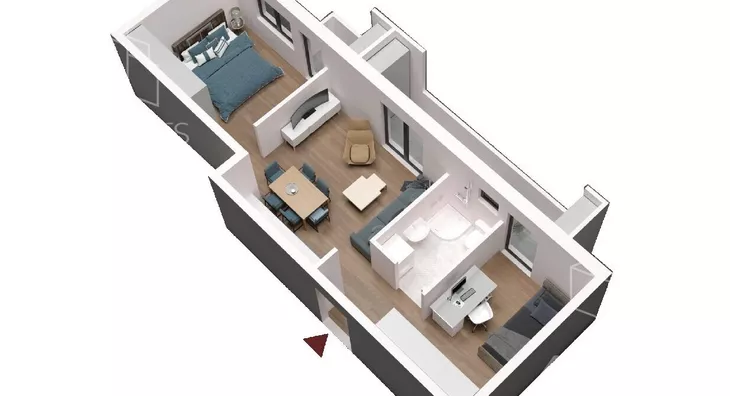 Trosoban stan | 4zida