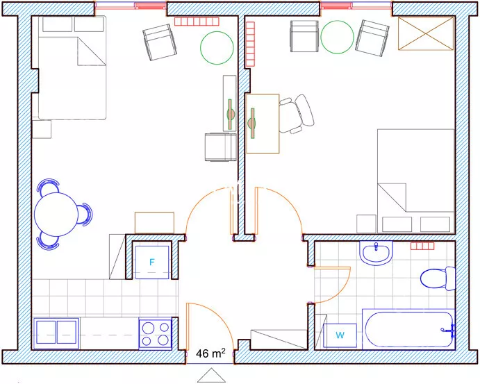 Dvosoban stan | 4zida