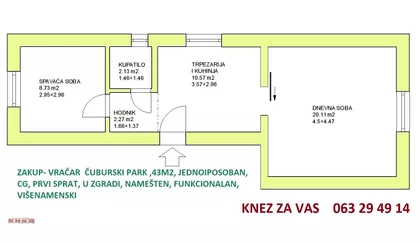 VRAČAR-ČUBURSKI PARK | 4zida.rs