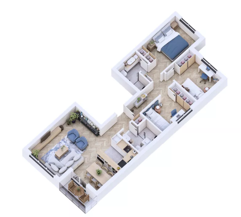 Četvorosoban stan | 4zida