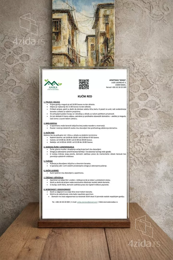 Jednosoban stan | 4zida