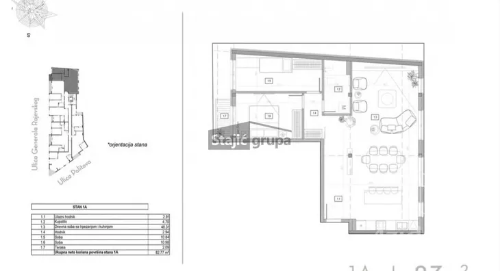 Trosoban stan | 4zida