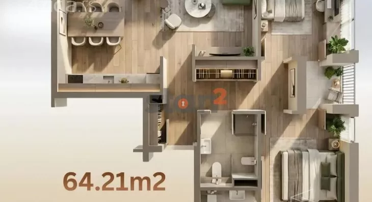 Dvoiposoban stan | 4zida