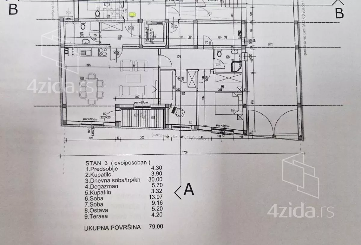 Dvoiposoban stan | 4zida