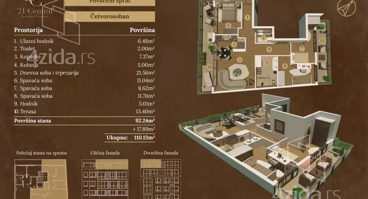 Četvorosoban stan | 4zida