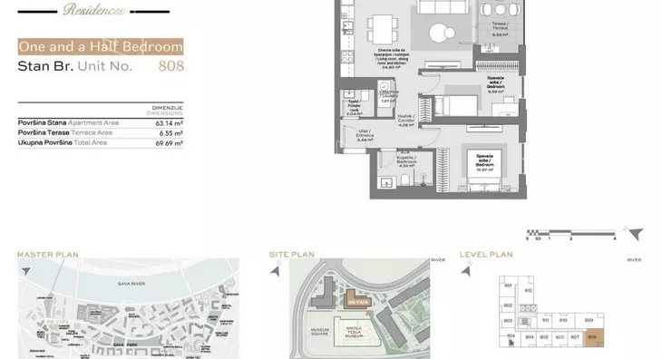 Trosoban stan | 4zida