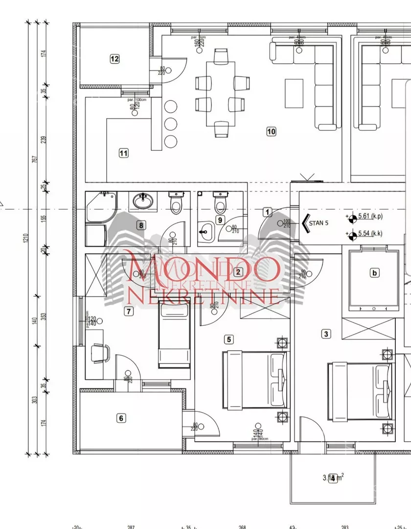 Troiposoban stan | 4zida
