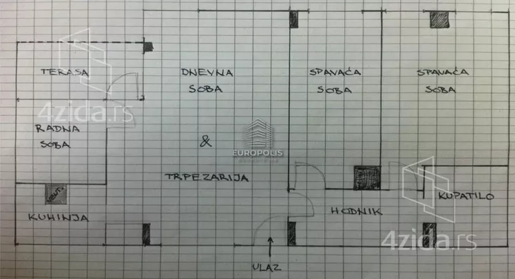 Trosoban stan | 4zida