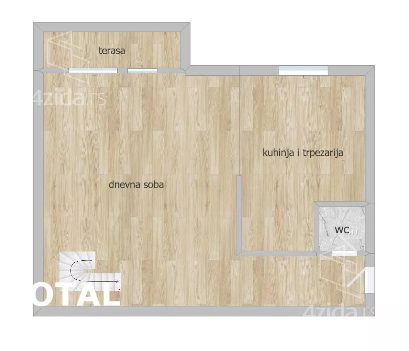 Trosoban stan | 4zida