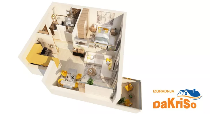 Dvosoban stan | 4zida