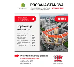 Medijana, Gradske lokacije, Niš, 3.0 stan | 4zida.rs
