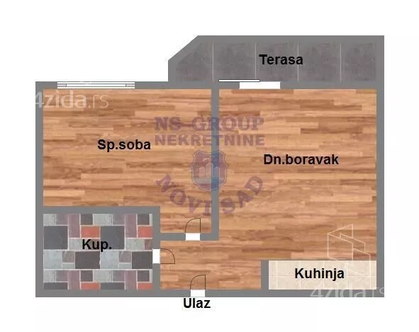 Dvosoban stan | 4zida