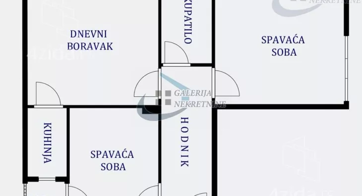Trosoban stan | 4zida