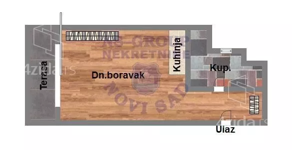 Garsonjera | 4zida