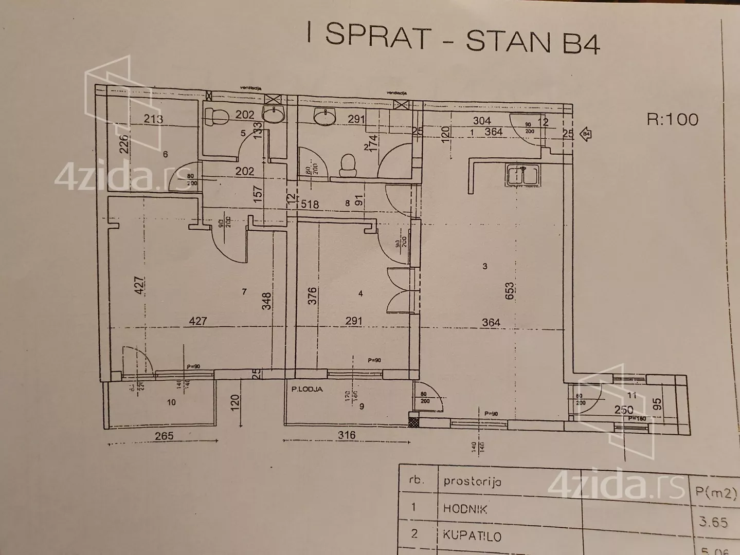 Trosoban stan | 4zida