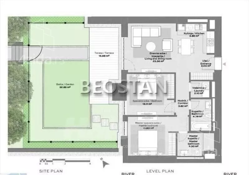 Trosoban stan | 4zida