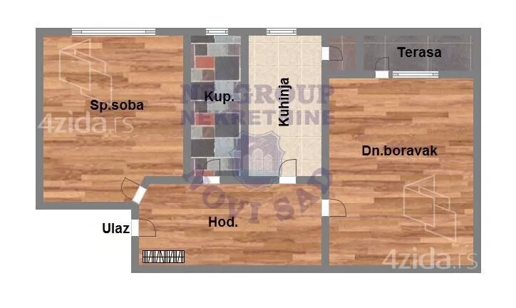 Dvosoban stan | 4zida