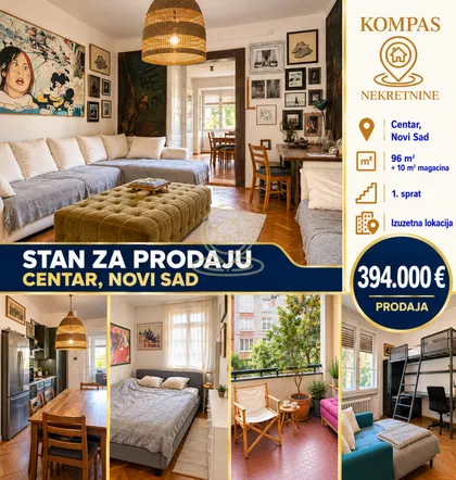 Novi Sad - Centar | 4zida.rs