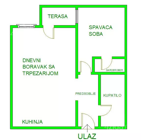 Dvosoban stan | 4zida