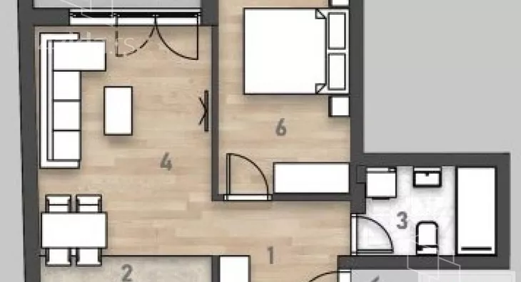 Dvosoban stan | 4zida