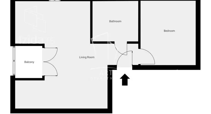 Jednoiposoban stan | 4zida