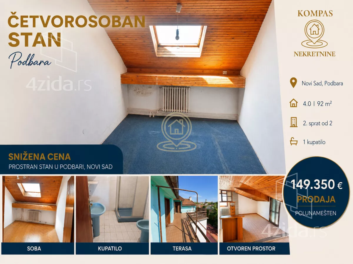 Četvorosoban stan | 4zida