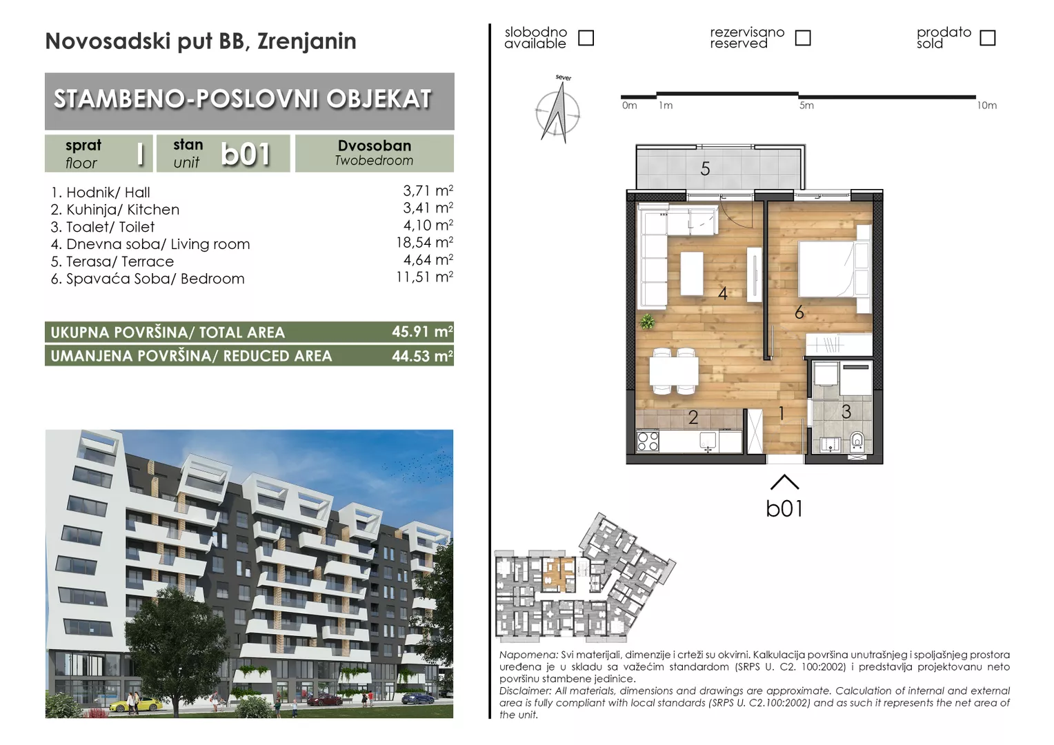 Dvosoban stan | 4zida