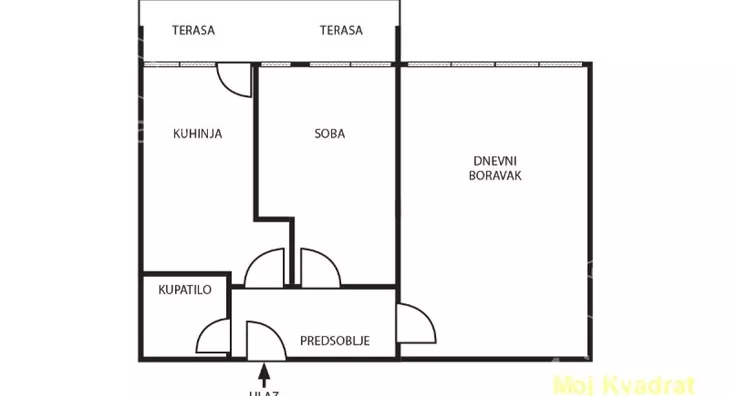 Jednoiposoban stan | 4zida