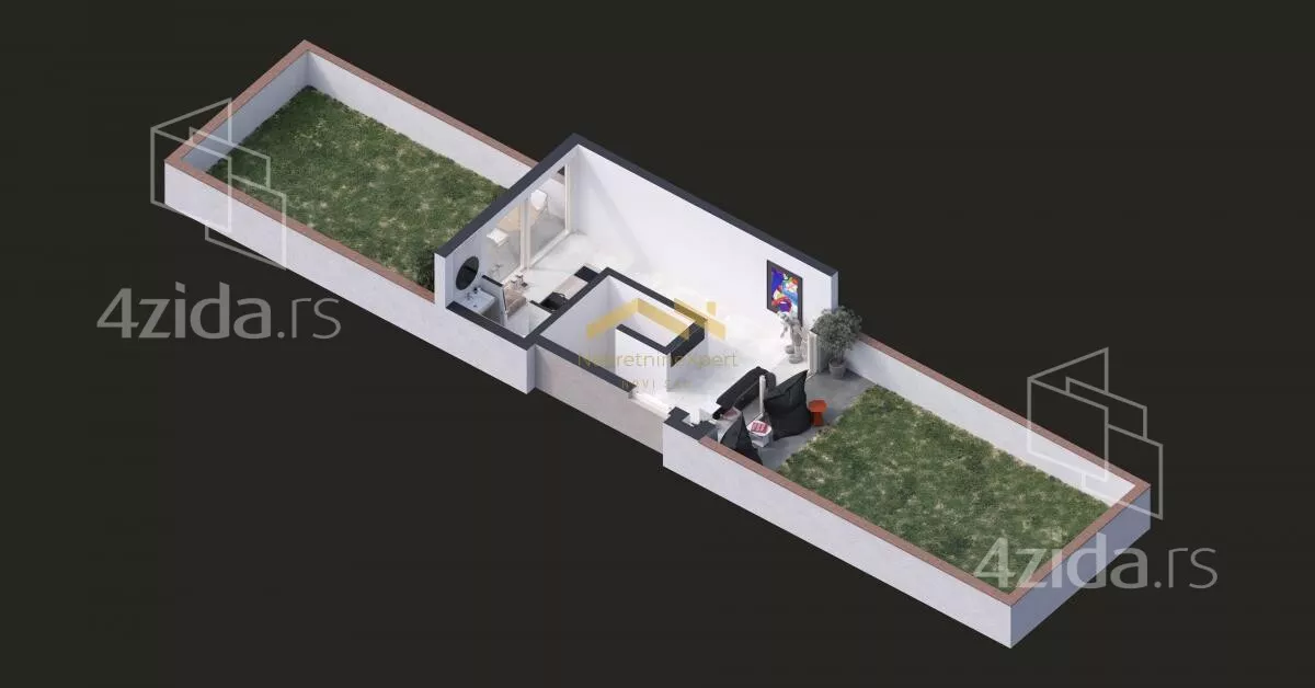 Petosoban stan | 4zida