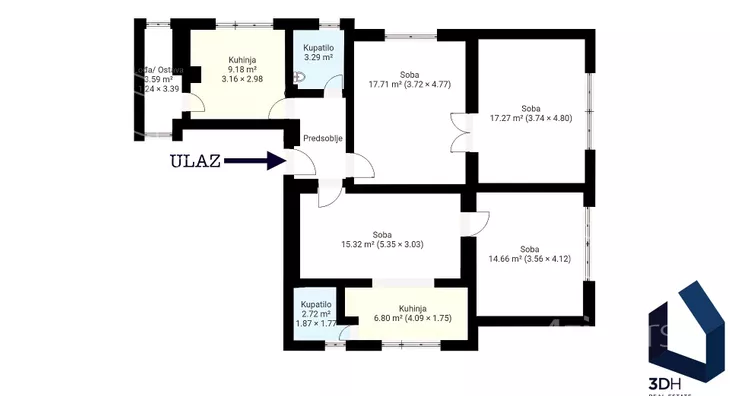 Četvorosoban stan | 4zida
