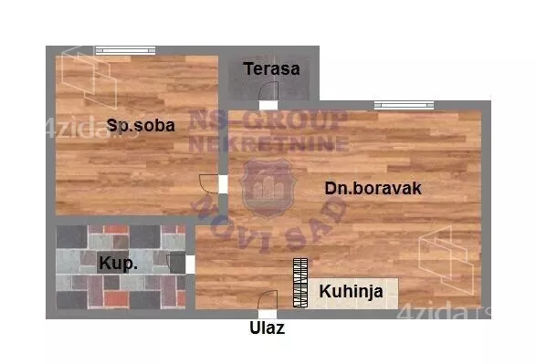 Dvosoban stan | 4zida