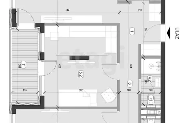 Trosoban stan | 4zida