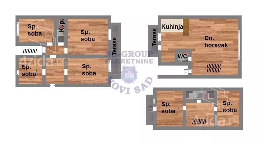 3-etažna kuća | 4zida