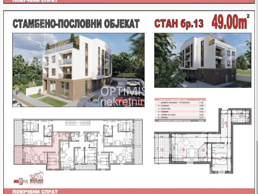 Dvosoban stan | 4zida