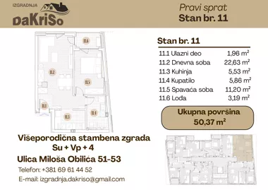 Miloša Obilića 51-53 | 4zida.rs