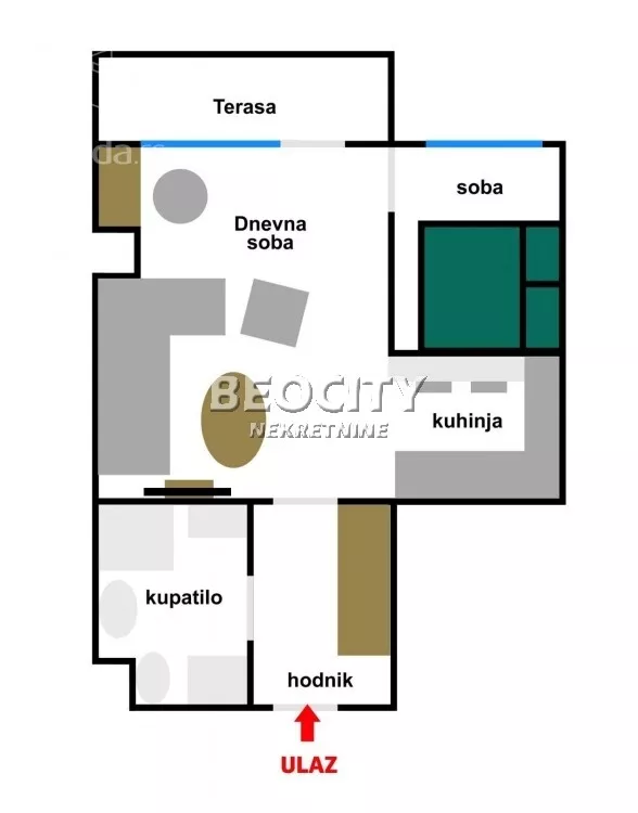 Dvosoban stan | 4zida