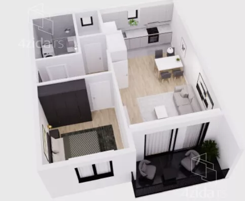 Dvosoban stan | 4zida