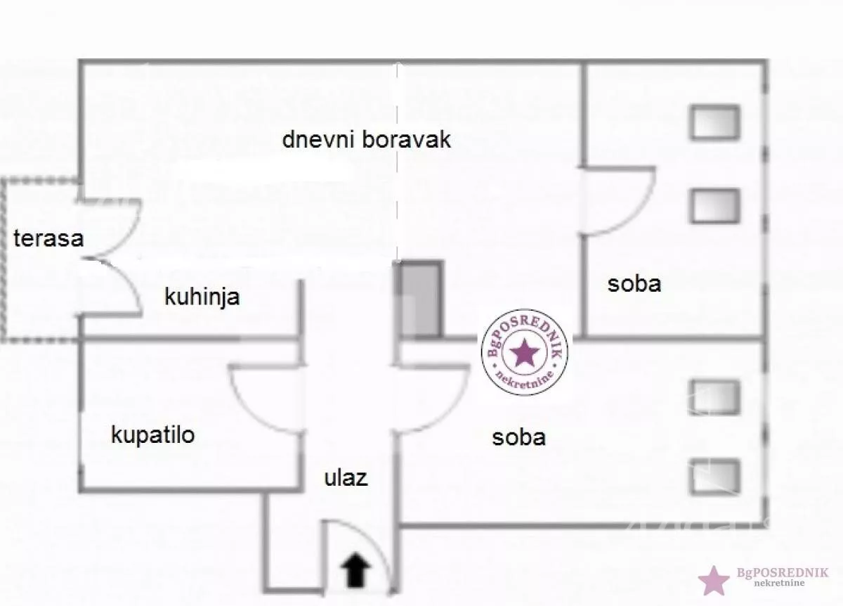 Trosoban stan | 4zida