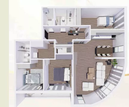 Troiposoban stan | 4zida