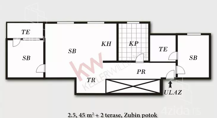 Trosoban stan | 4zida