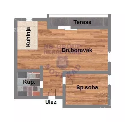 Dvosoban stan | 4zida