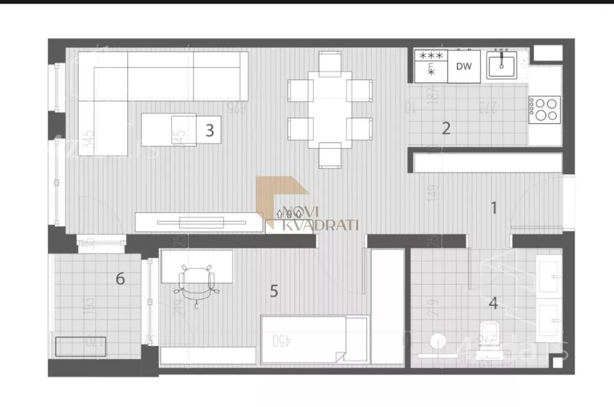 Dvosoban stan | 4zida