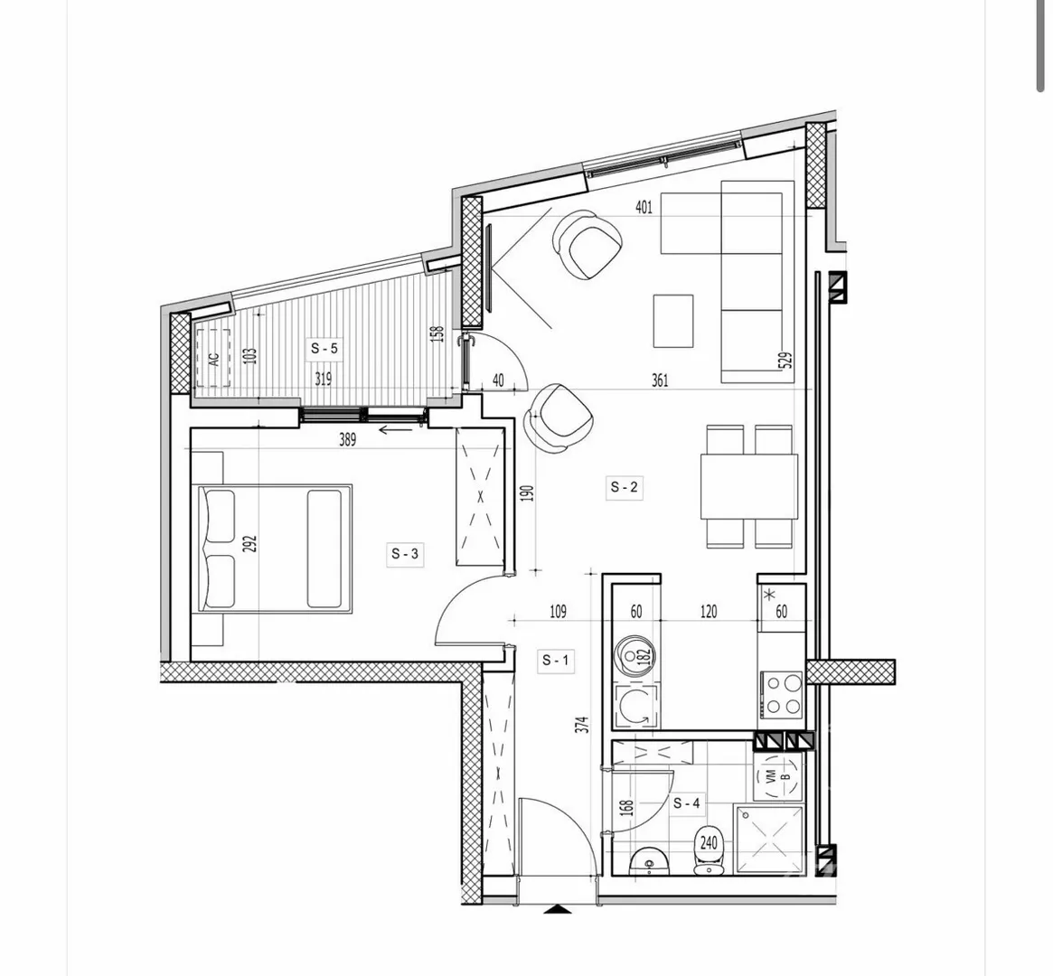 Jednoiposoban stan | 4zida