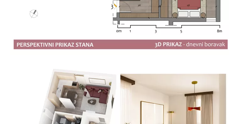 Dvosoban stan | 4zida