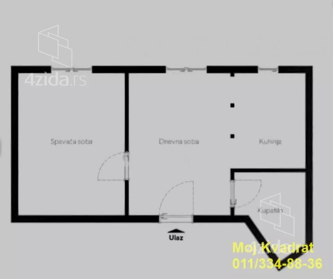 Dvosoban stan | 4zida
