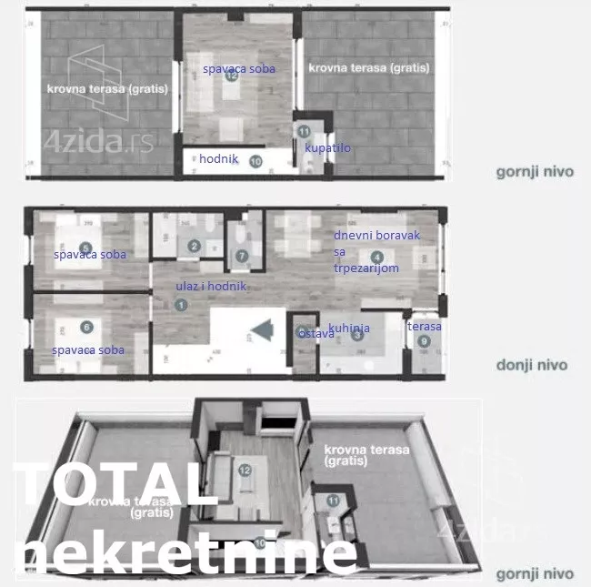 Četvorosoban stan | 4zida